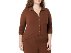 Amazon Essentials Women (L) Wide Rib Long Cardigan