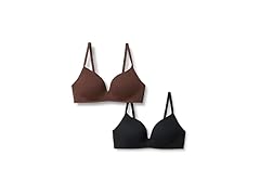 Amazon Essentials Womens Cotton Jersey Bra 2 Pk