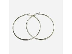 14K Gold Extra Large Hoop Earring