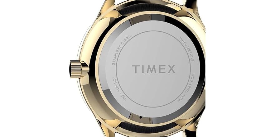 Timex Easy Reader Leather Ladies Watch