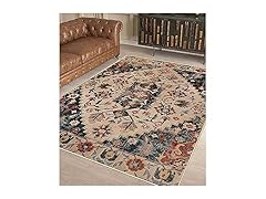 Superior 8'x10' Leena Modern Floral Mandala Rug