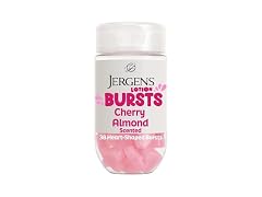 Jergens Cherry Almond Lotion Bursts Squishy Heart