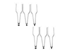 Heyous 6PCS Nickel Chromium Alloy Branding Tips