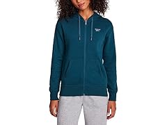 Reebok Women Rhinestone Full-zip Hoodie
