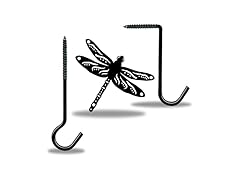  Dragonfly Decor Hooks Weather Resist