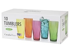 10-Pack Twist Tumbler Set - 24 oz.