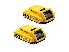 Simple Plus+ 3Ah 20V 2pk Replacement Battery for Dewalt