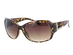 Tort Frames with Gold Accent and Gradient Brown Lens