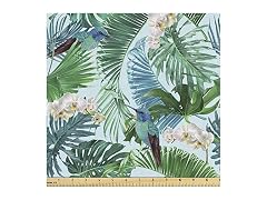 Ambesonne Hummingbird Fabric by The Yard