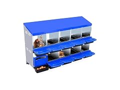 10-Hole Chicken Nesting Box, Without