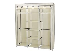 59" Portable Clothes Closet