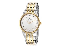 Men's Diamond Dial Watch