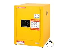 Flammable Safety Cabinet, 12 Gal, Cold-Rolled