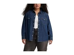 Levi's Womens (L) Ultimate Western Shirt Smokin Hot