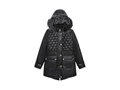 London FOG Girls (10-12) Zip-Front Mid Cinch Hood