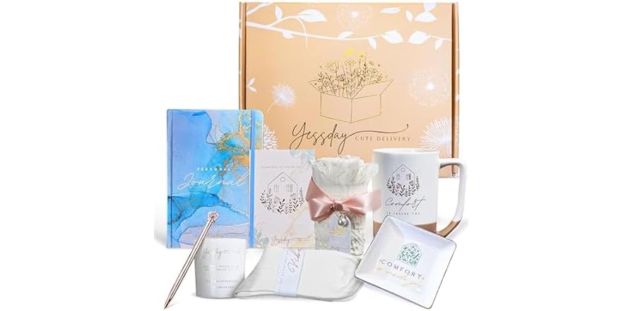 9 PC Scandinavian Style Gift Basket