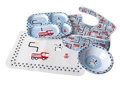 Bowl, Plate, Placemat, & Superbib - 3 Colors