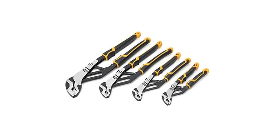 GEARWRENCH 82594C 4pc Pitbull Tongue & Groove Pliers