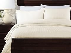 Basketweave Matelasse Coverlet Set