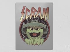 Scram 11" x 14" Metal Poster