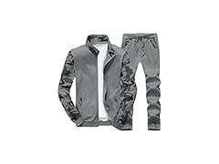 DOINLINE Men's Sweatsuit Tracksuit 2 Pie
