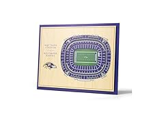 BALTIMORE RAVENS 5Layer StadiumViews 3D Wall Art