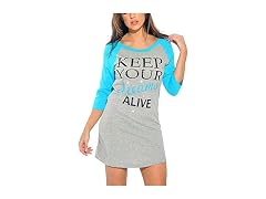 Just Love (1X) Sleep Dress for Women 6084-2-1X