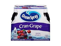 6PK Ocean Spray Cran-Grape Juice Drink, 10 Oz