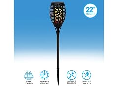 Aduro Solar Powered Flame LED Torch
