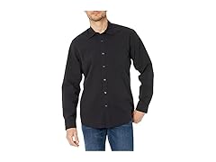 Amazon Essentials Mens LS Casual Poplin Shirt