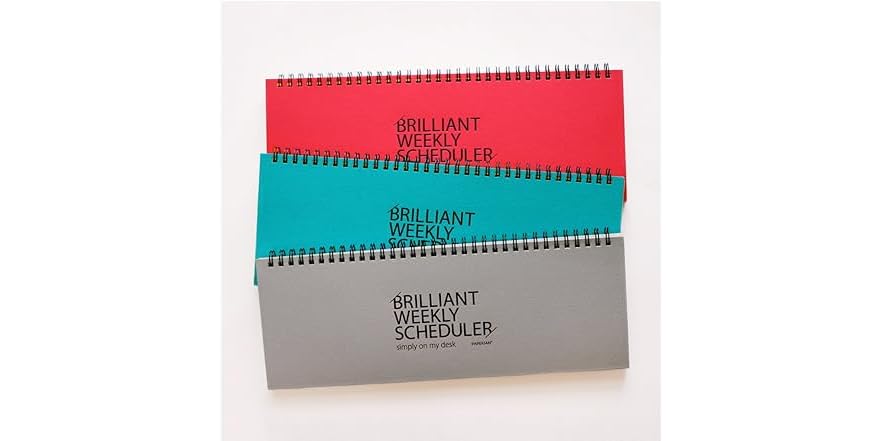 Brilliant Weekly Scheduler