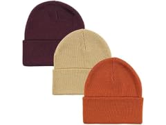 Hudson Baby Unisex (Infant Toddler) Baby 3pk Rust