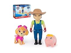 Paw Patrol Skye, Farmer Yumi & Piggie Figures