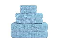 Dan River Popcorn Cotton Bath Towel Sets