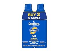 Coppertone Sport Sunscreen Spray SPF 50 Water