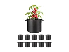 Simple Deluxe Grow Bags 3 Gallon 10 Pack Planter Pots