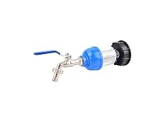 BVKINHFFO GAR-83 1/2in IBC Tank Tap Adapter Filter