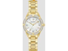 Bulova Sutton Diamond Women's Dial Gold Watch