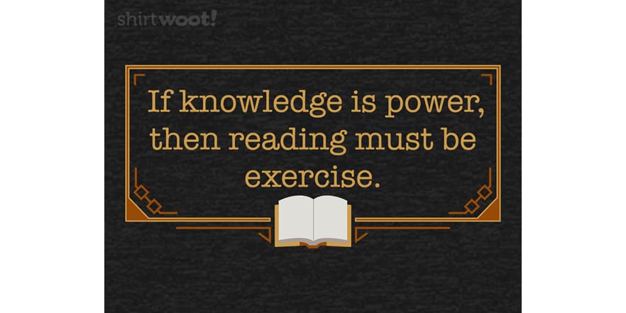 Reading Vs Exercise Reading is Exercise