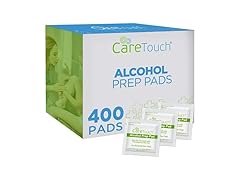 800ct Individually Wrapped Alcohol Wipes