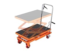 VEVOR Hydraulic Lift Table Cart, 330lbs