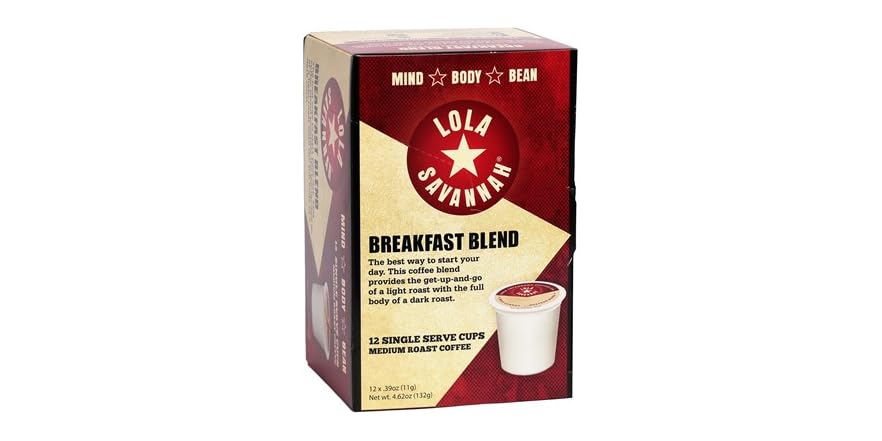 Lola Savannah Coffee Pods, 72 Count