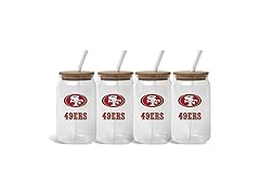 49ERS Can Glasses 4pk