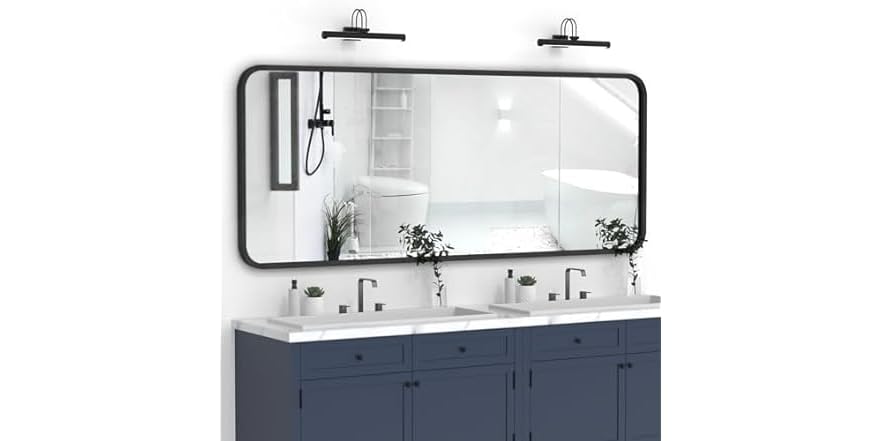 Fuwu FUWU HOME Wood Full Length Mirror