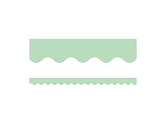 Teacher Created Resources Mint Green Scalloped Border Trim