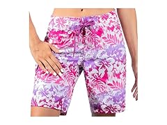 Kanu Surf Women's Pink/Purple Board Short (14)