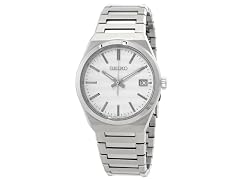 Seiko Classic Quartz White Dial Men's Watch