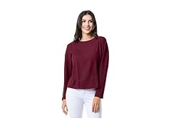 Lee Women's (2XL) Women's Crew Neck Cropped Waffle
