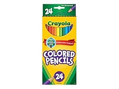 Crayola Colored Pencils, Assorted Colors, 24 Count