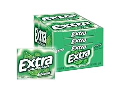 10PK Extra Gum Spearmint Sugarfree Gum